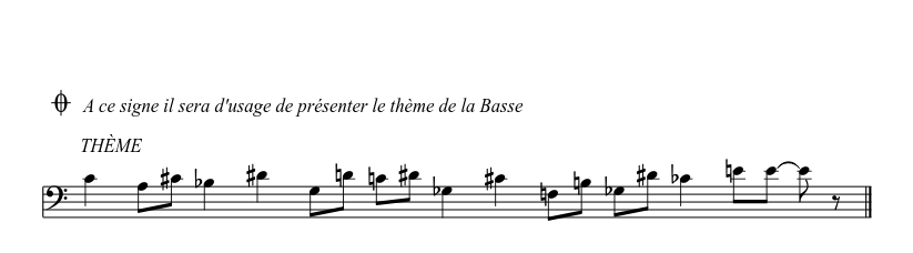 Partition des Vexations